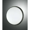 Plafonnier d'extérieur Fabas Luce Olly LED Noir, 1 lumière