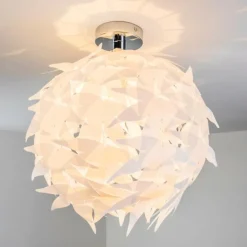 Plafonnier Dokkas Chrome, 1 lumière