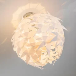 Plafonnier Dokkas Chrome, 1 lumière