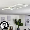 Plafonnier Doyon LED Blanc, 1 lumière