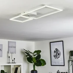 Plafonnier Doyon LED Blanc, 1 lumière