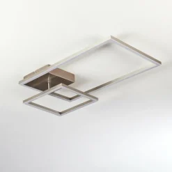 Plafonnier Doyon LED Nickel mat, 1 lumière