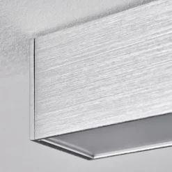 Plafonnier Dubuisson LED Aluminium, 1 lumière, Télécommandes