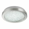 Plafonnier Eglo AREZZO 2 LED Aspect cristal, Nickel mat, 1 lumière