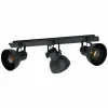 Plafonnier Eglo BARNSTAPLE Noir, 3 lumières