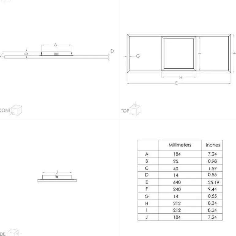 Plafonnier Eglo CALAGRANO-Z LED Noir, 1 lumière, Changeur de couleurs