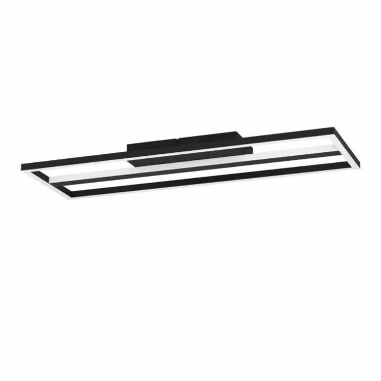 Plafonnier Eglo CALAGRANO-Z LED Noir, 1 lumière, Changeur de couleurs