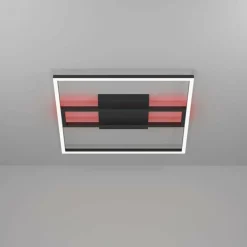 Plafonnier Eglo CALAGRANO-Z LED Noir, 1 lumière, Changeur de couleurs