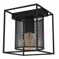 Plafonnier Eglo CATTERICK Noir, 1 lumière