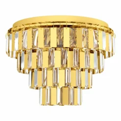 Plafonnier Eglo ERSEKA Laiton, 7 lumières