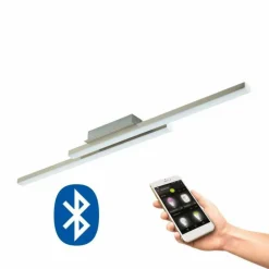 Plafonnier Eglo FRAIOLI-C LED Nickel mat, 2 lumières