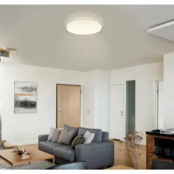 Plafonnier Eglo FRANIACW LED Blanc, 1 lumière, Télécommandes, Changeur de couleurs