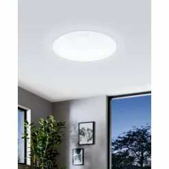 Plafonnier Eglo FRANIACW LED Blanc, 1 lumière, Télécommandes, Changeur de couleurs