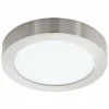 Plafonnier Eglo FUEVA LED Nickel mat, 1 lumière