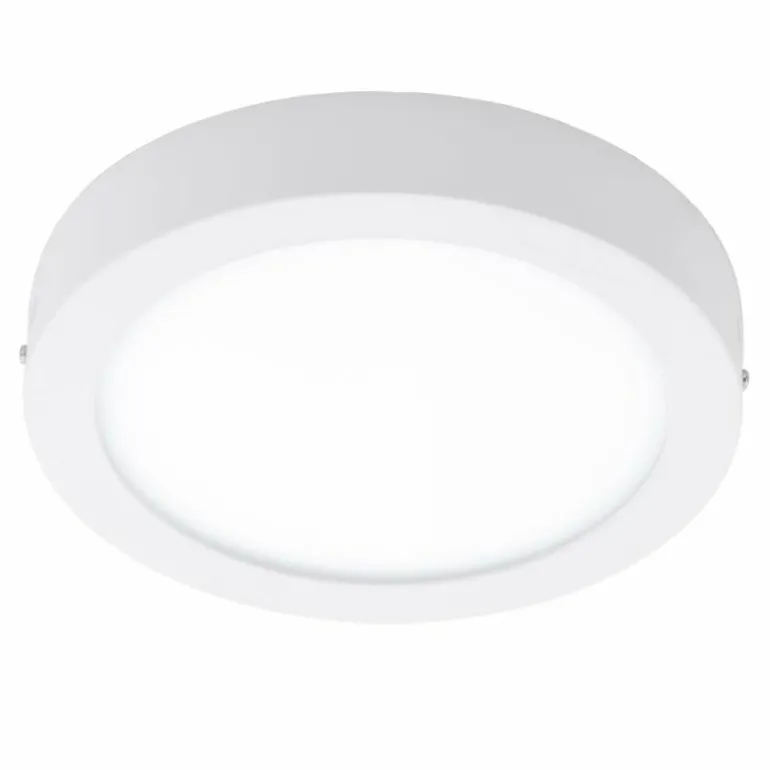 Plafonnier Eglo FUEVA-C LED Blanc, 1 lumière, Changeur de couleurs