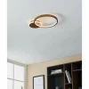 Plafonnier Eglo GAFARES LED Or, Blanc, 1 lumière