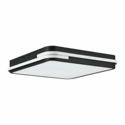 Plafonnier Eglo GENOVESE-Z LED Noir, 1 lumière