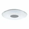 Plafonnier Eglo LANCIANO-Z LED Transparent, Blanc, 4 lumières, Changeur de couleurs