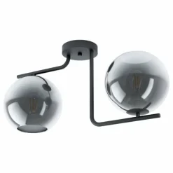 Plafonnier EGLO MAROJALES Noir, 2 lumières