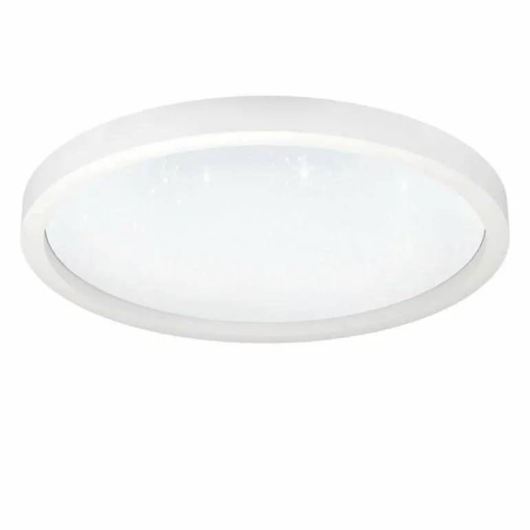 Plafonnier Eglo MONTEMORELOS-Z LED Blanc, 1 lumière, Changeur de couleurs