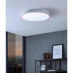 Plafonnier Eglo MONTEMORELOS-Z LED Blanc, 1 lumière, Changeur de couleurs
