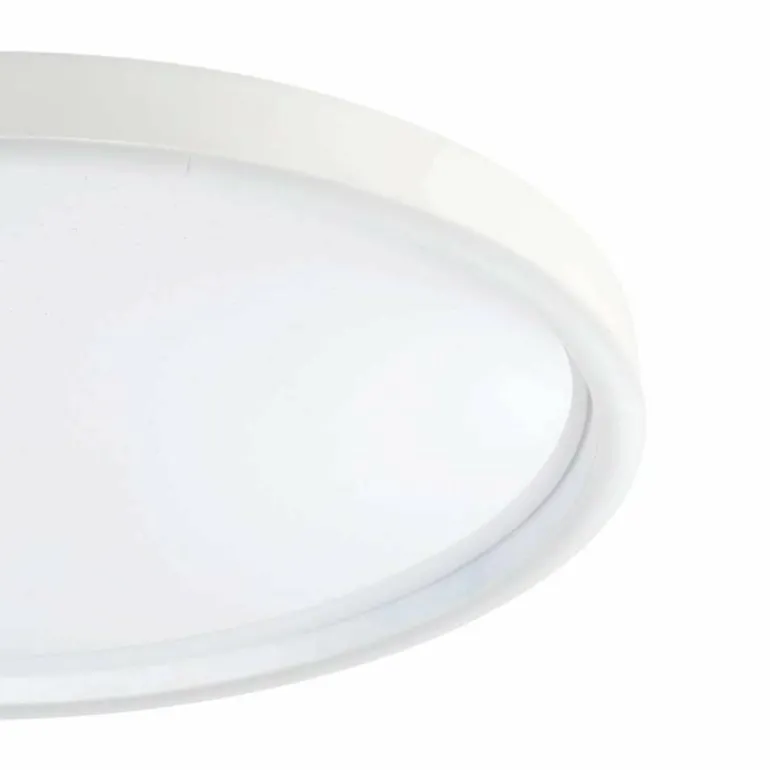 Plafonnier Eglo MONTEMORELOS-Z LED Blanc, 1 lumière, Changeur de couleurs