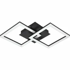 Plafonnier Eglo PARANDAY-Z LED Noir, 1 lumière