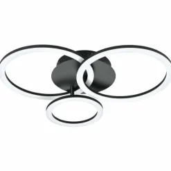 Plafonnier Eglo PARRAPOS-Z LED Noir, 1 lumière