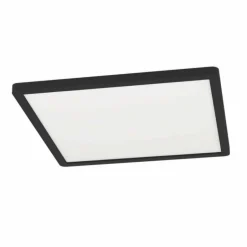 Plafonnier Eglo ROVITO-Z LED Noir, 1 lumière, Changeur de couleurs