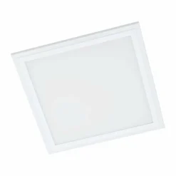 Plafonnier Eglo SALOBRENA-C LED Blanc, 1 lumière, Télécommandes, Changeur de couleurs