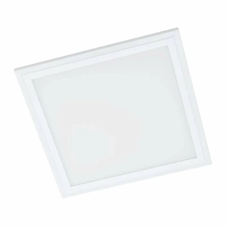 Plafonnier Eglo SALOBRENA-C LED Blanc, 1 lumière, Télécommandes, Changeur de couleurs