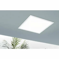 Plafonnier Eglo SALOBRENA-C LED Blanc, 1 lumière, Télécommandes, Changeur de couleurs