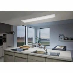 Plafonnier Eglo SALOBRENACW LED Blanc, 1 lumière, Télécommandes