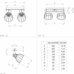 Plafonnier Eglo SAMBATELLO Laiton, Noir, 2 lumières