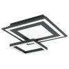 Plafonnier Eglo SAVATARILA LED Noir, 1 lumière, Changeur de couleurs