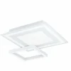 Plafonnier Eglo SAVATARILA-Z LED Blanc, 8 lumières, Changeur de couleurs
