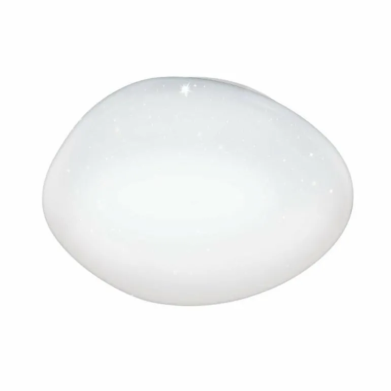 Plafonnier Eglo SILERASCW LED Blanc, 1 lumière, Télécommandes, Changeur de couleurs