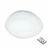 Plafonnier Eglo SILERAS-Z LED Blanc, 3 lumières, Changeur de couleurs