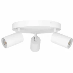 Plafonnier Eglo TELIMBELA-Z LED Blanc, 3 lumières, Changeur de couleurs