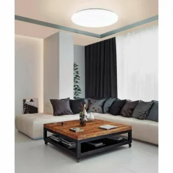 Plafonnier Eglo TOTARI-Z LED Blanc, 4 lumières, Changeur de couleurs