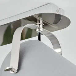 Plafonnier Eglo VILLABATE Noir, 4 lumières