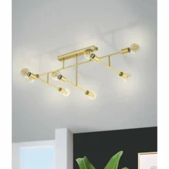 Plafonnier Eglo-Leuchten BELSIANA Laiton, 8 lumières