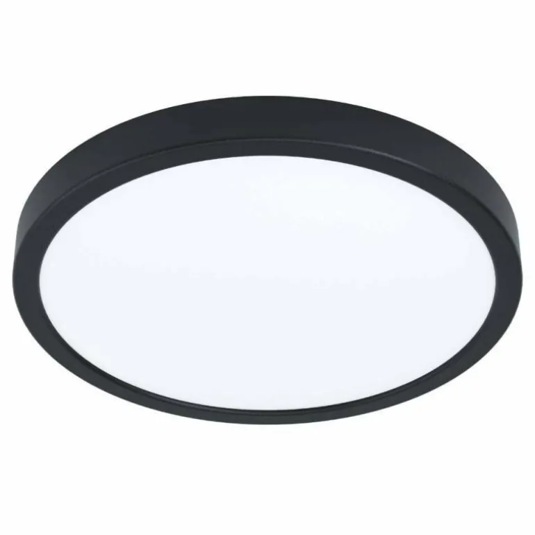 Plafonnier Eglo-Leuchten FUEVA-Z LED Noir, 1 lumière