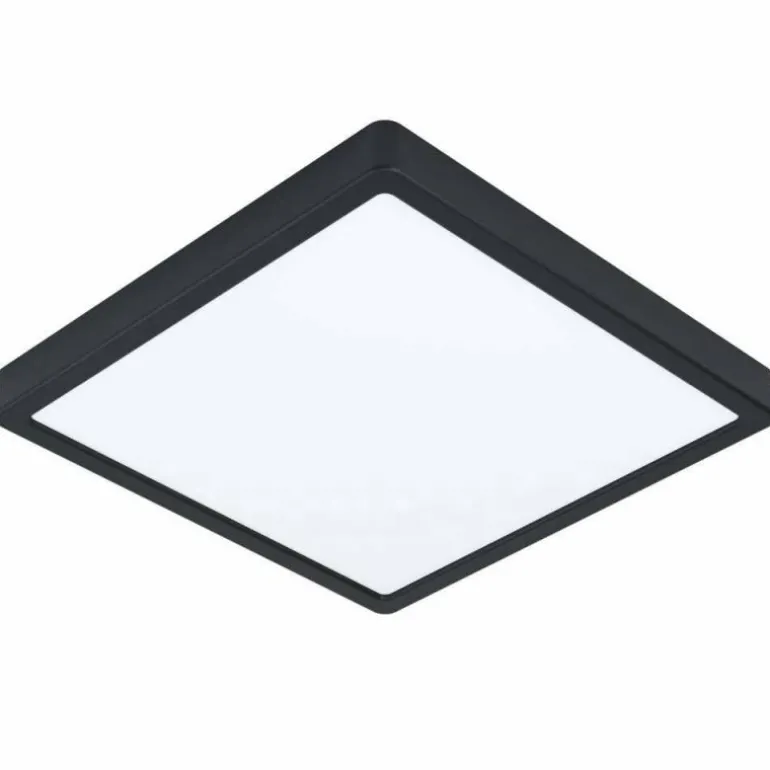 Plafonnier Eglo-Leuchten FUEVA-Z LED Noir, 1 lumière