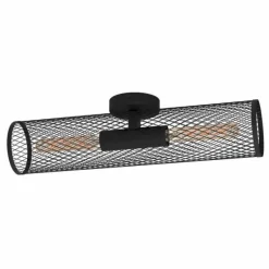 Plafonnier Eglo-Leuchten REDCLIFFE Noir, 2 lumières