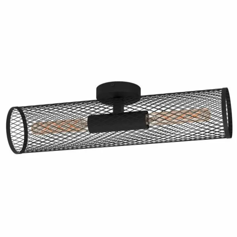 Plafonnier Eglo-Leuchten REDCLIFFE Noir, 2 lumières