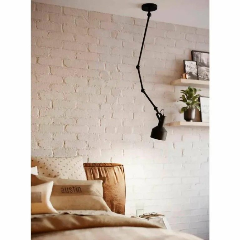 Plafonnier Eglo-Leuchten TAKELEY Noir, 1 lumière