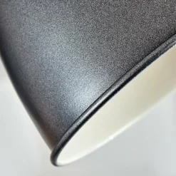 Plafonnier Elm Anthracite, Bois clair, 3 lumières