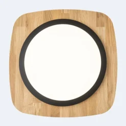 Plafonnier Elobra Argentina LED Écru, Noir, 1 lumière