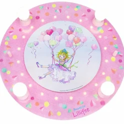 Plafonnier Elobra BALLONSCHAUKEL Rose, 4 lumières